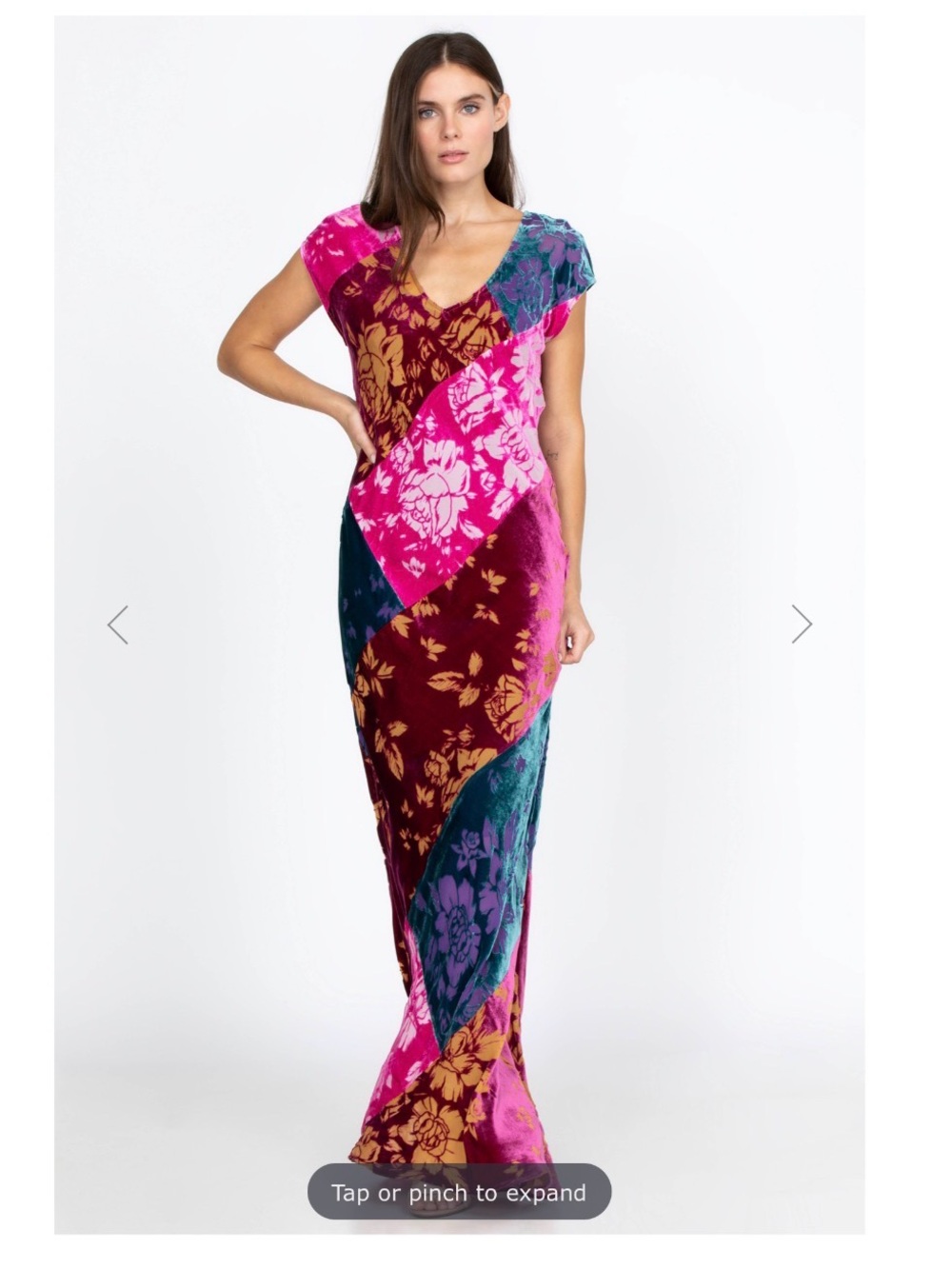 Johnny Was $513 solstice maxi dress size xs